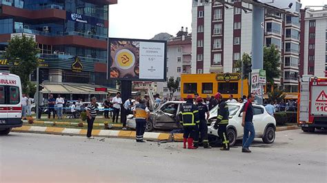 tokat ta trafik kazası 1 ölü 5 yaralı