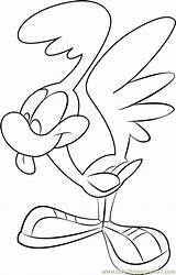 Beeper Animaniacs Coloringpages101 sketch template