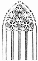 Zeichnen Gotische Kirchenfenster Gotik Tracery Fenster Etc Malvorlage Schablonen Kunst Architektur Ausmalbilder Vectorified sketch template