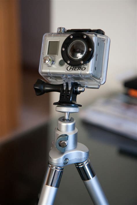 gopro mounts  standard tripod points photography stack exchange