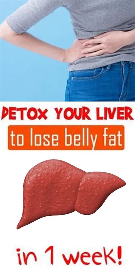 Detox Your Liver And Lose Belly Fat Healthy Lifestyle