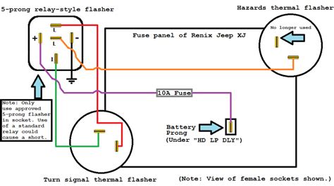 auto flasher wiring diagram