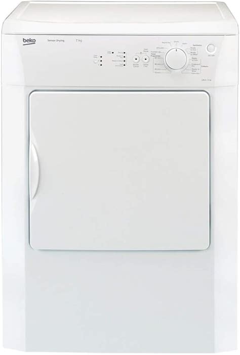beko drvsw vented dryer kg load  energy white amazoncouk large appliances