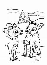 Coloring Pages Rudolph Misfit Toys Christmas Sheets Kids Printable Cute Two Books Visit Adult Template sketch template