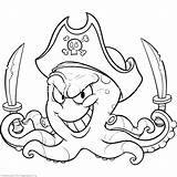 Coloring Pages Funny Cartoon Pirate Getdrawings Choose Board sketch template