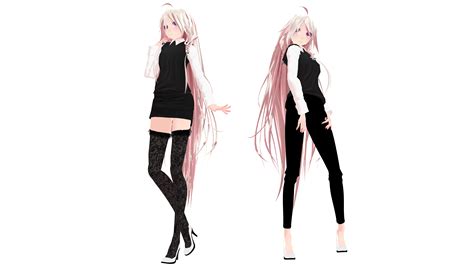 mmd model  tda office ia   manoc  deviantart