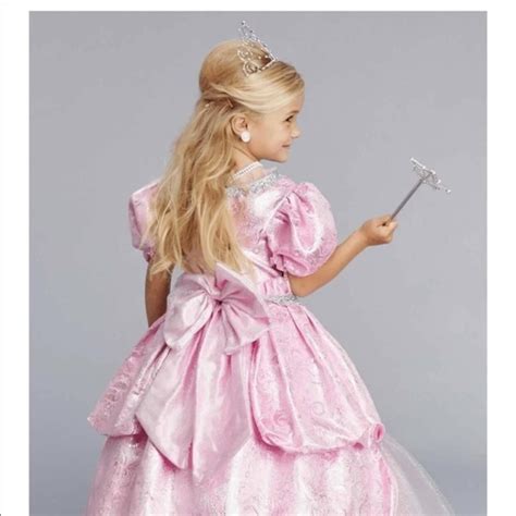 chasing fireflies pink princess dress costume size 4