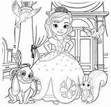 Coloring Sofia First Pages Princess Friends Her Print Disney Color Netart Printable Cartoon Book Girls Getcolorings Choose Board sketch template