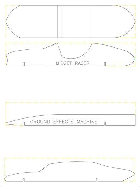 pinewood derby templates printable word searches