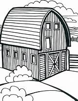 Barn Coloring Pages Getcolorings Printable Color sketch template