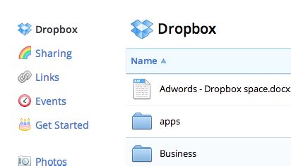 dropbox shared folder   video