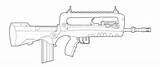 Famas Deviantart Lineart Para Armas Drawing Desenho Drawings Dibujos Dibujo Fire Desde Guardado La Guns sketch template
