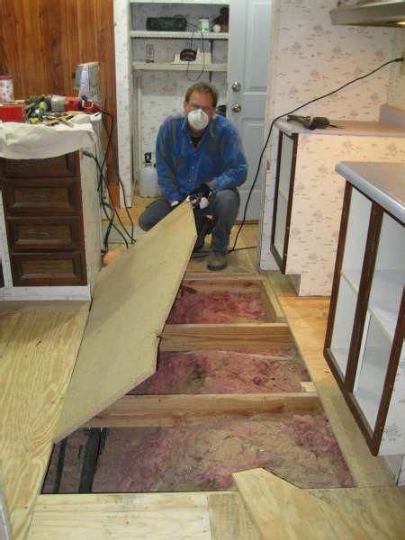 replace flooring   mobile home easily   step  step instructions