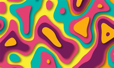 papercut colorful layers  color texture background  vector art  vecteezy