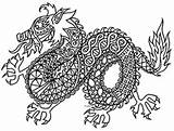 Dragon Coloring Zentangle Chinese Pages Year Teacherspayteachers Book Drawing Color Sheets Printable Preview Patterns Detailed Sheet sketch template