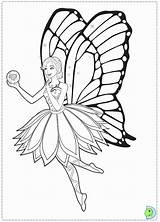 Barbie Coloring Fairy Pages Princess Mariposa Fairytopia Dinokids Print Colouring Popular Close Coloringhome sketch template