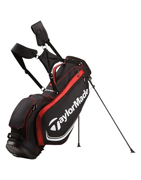 taylormade golf  stand bag blackred walmartcom