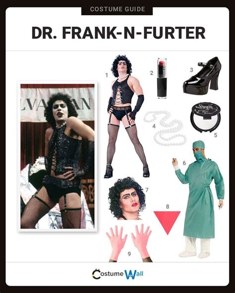 dress  dr frank  furter rocky horror costumes horror costume