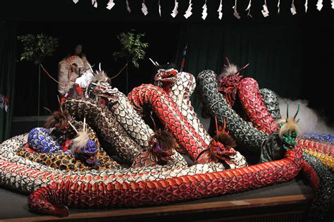 yamata  orochi hiroshima kagura regular performanceshiroshimas traditional performing arts