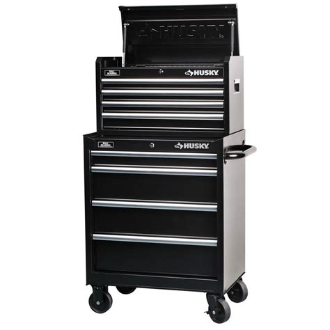 Husky 27 In 8 Drawer Tool Chest And Cabinet Set Rust