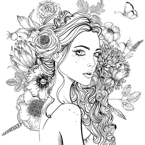 coloring pages  watercolor