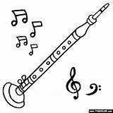 Oboe Instruments Coloring Musical Music Drawing Pages Instrument Instrumento Thecolor Online Bass Color Alto Ears Horn Gif English Sheet Getdrawings sketch template