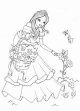 Princess Coloring Pages Printable Disney Print Child Activity Forget Supplies Don sketch template