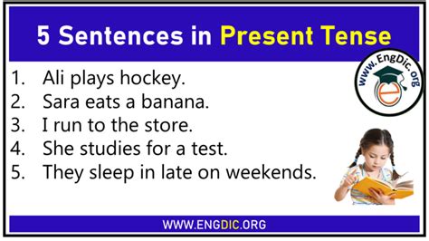 examples  present tense archives engdic