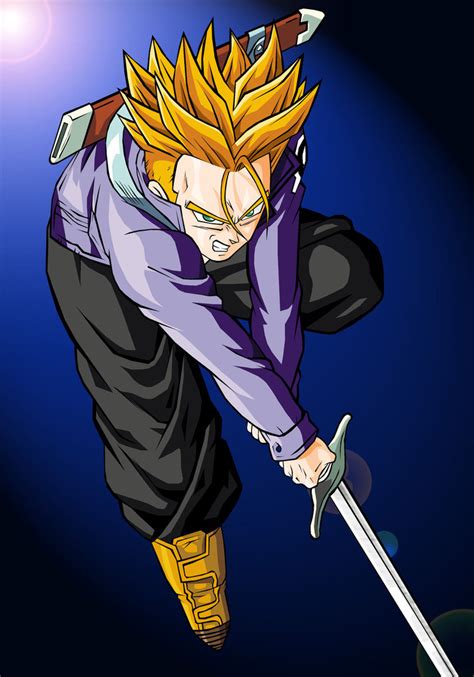 Dragon Ball Z Wallpapers Adult Trunks Ssj 1