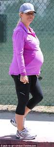 kendra wilkinson steps out wearing maternity support belt