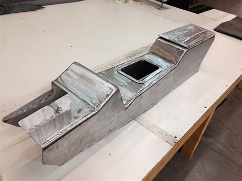 Fesler Built Center Console Ready To Be Upholstered For The 1965 Gto