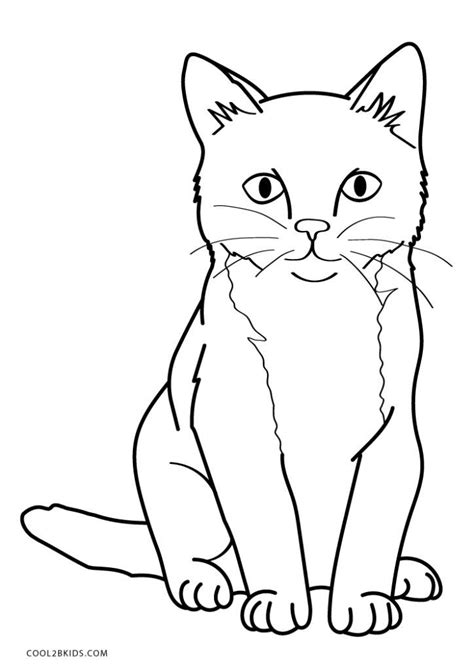 printabul coloring pages  cats