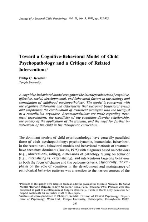 sample research critique psychology research article critique