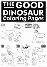 Dinosaurs Arlo sketch template