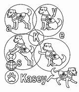 Coloring Pages Kasey sketch template