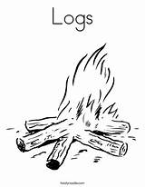 Coloring Logs Fire Favorites Login Add sketch template