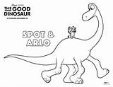 Coloring Arlo Spot Dinosaur Good Disney Sweeps4bloggers Pages Printable Click Cartoon Cute Kids sketch template