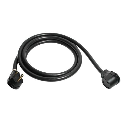 coleman cable   ft  stw  amp rv extension cord black ebay