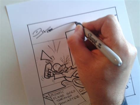 cartoonist diary   draw  editorial cartoon part
