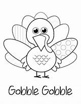 Thanksgiving Coloring Pages November Turkey Printable Color Printables Gobble Kids Sheets Activities Preschoolers Cute Crafts Drawing Print Craft Fall Preschool sketch template