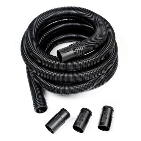 ridgid      ft dual flex tug  long locking vacuum hose  ridgid wetdry shop