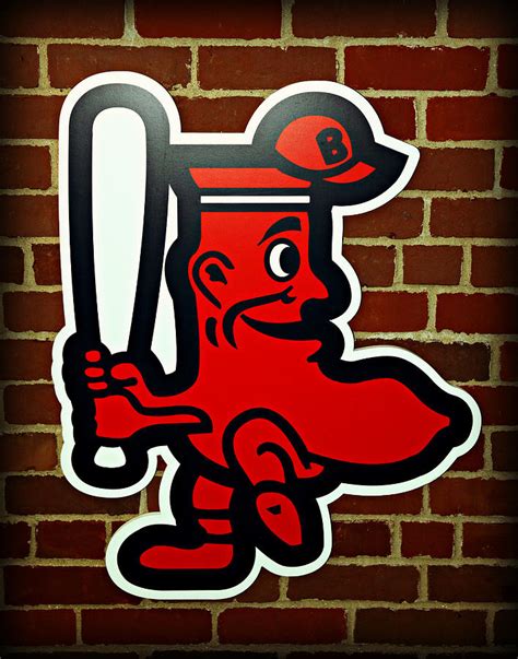 Boston Red Sox 1950s Logo Photograph By Stephen Stookey