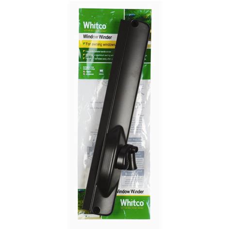 whitco black  lockable window winder   bunnings warehouse