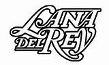 Lana Rey Del Logo Clipart Font Clipground Logos 1960 sketch template