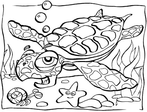 coloring pages  sea animals coloring home