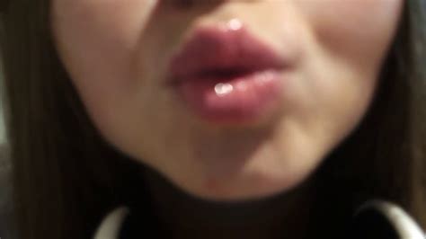 Asmr Lipstick On My Lips And Giving You Kisses Banana Lotion Ear