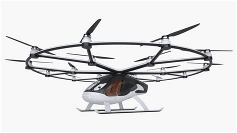 photoreal air taxi drone model turbosquid