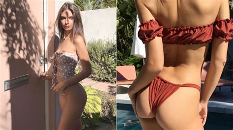 Emily Ratajkowski Teases Her Forthcoming Swimwear Line With Sultry Snap