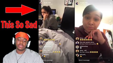 Mom Exposes Daughter On Instagram Live Reaction Youtube