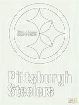 Steelers Coloring Getdrawings sketch template